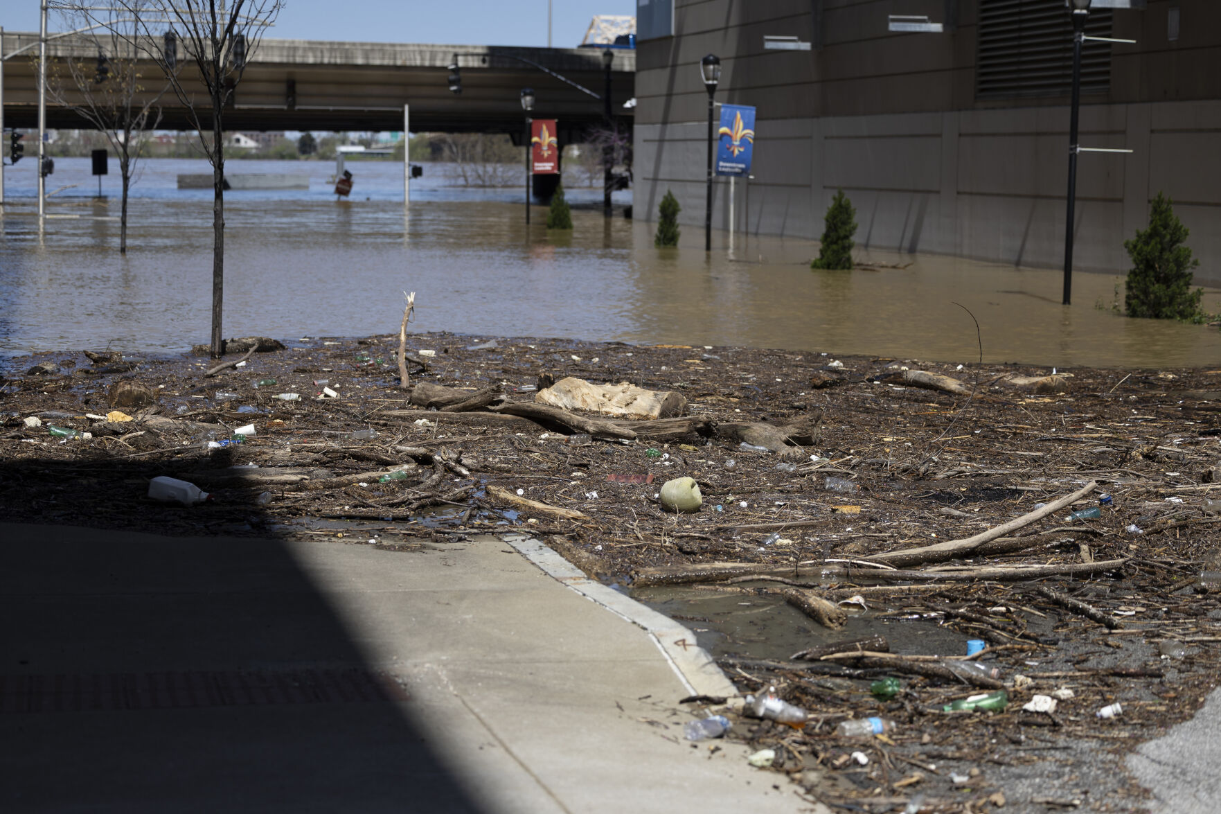 Downtown Louisville Flooding — 4/8/25